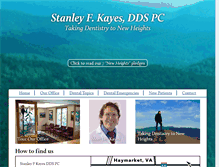 Tablet Screenshot of drkayes.com